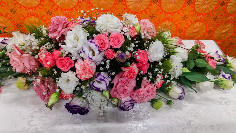 【埼玉県川越市葬儀セレモニーサロン】生花祭壇・生花アレンジ