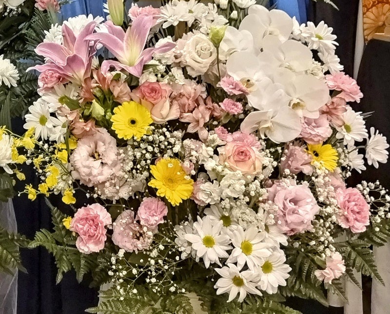 【埼玉県川越市葬儀セレモニーサロン】生花祭壇・生花アレンジ