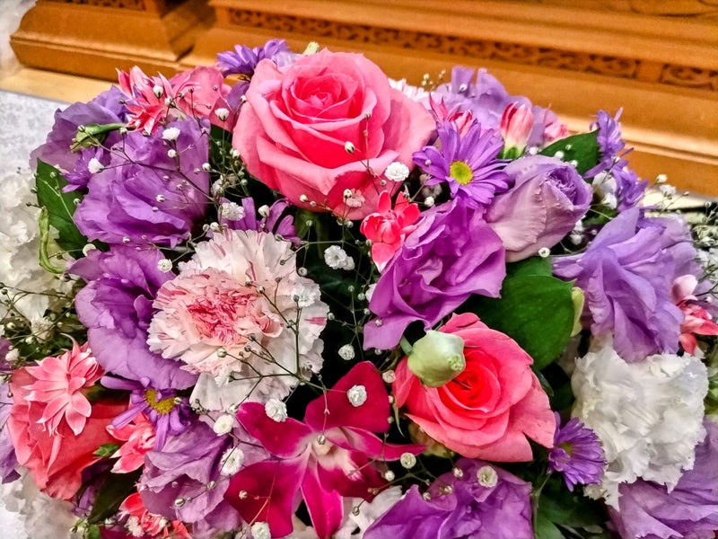 【埼玉県川越市葬儀セレモニーサロン】生花祭壇・生花アレンジ
