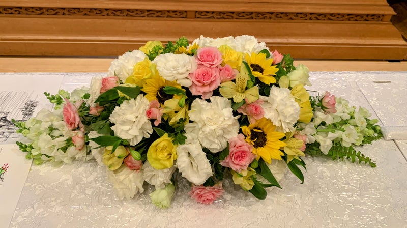 【埼玉県川越市葬儀セレモニーサロン】生花祭壇・生花アレンジ