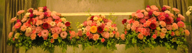 【埼玉県川越市葬儀セレモニーサロン】生花祭壇・生花アレンジ