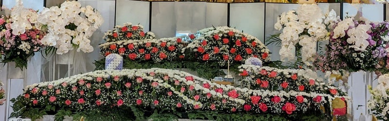 【埼玉県川越市葬儀セレモニーサロン】生花祭壇・生花アレンジ