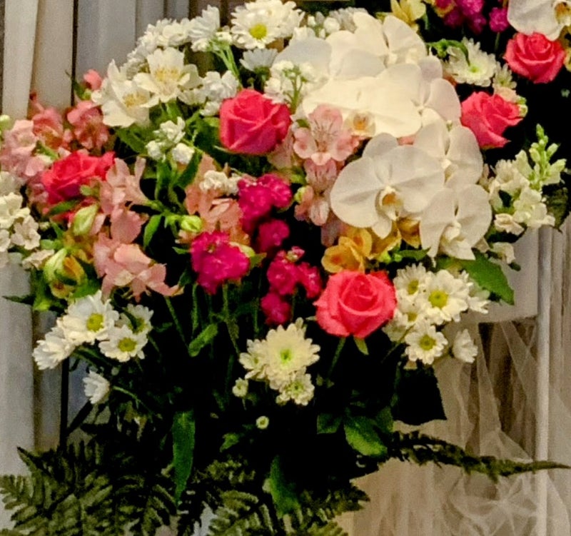 【埼玉県川越市葬儀セレモニーサロン】生花祭壇・生花アレンジ