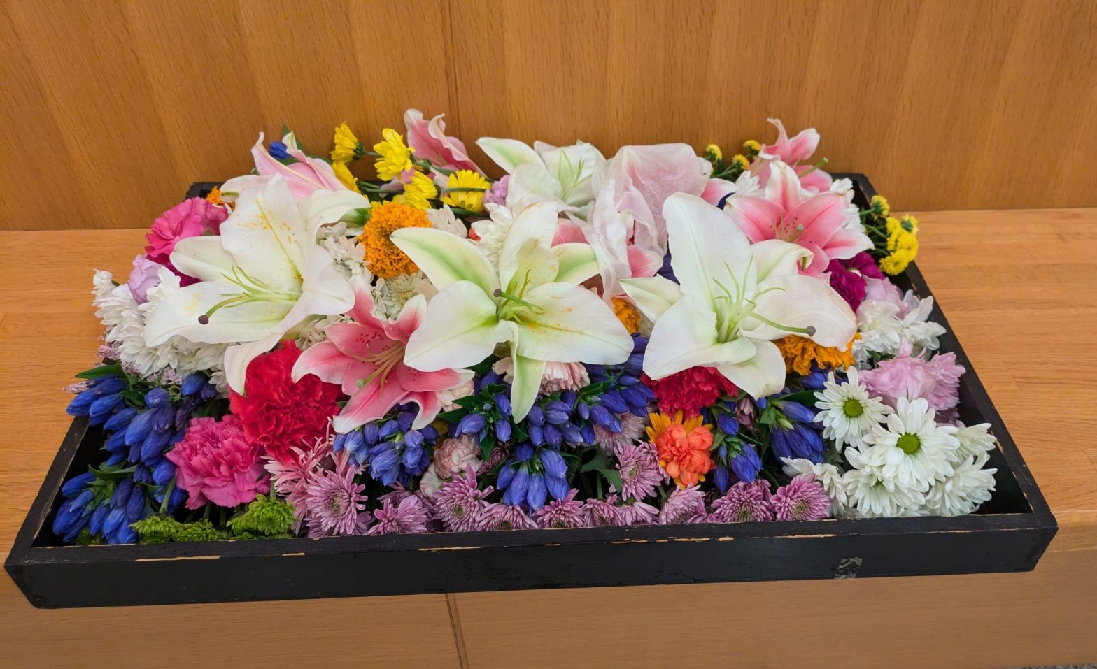 【埼玉県川越市葬儀セレモニーサロン】生花祭壇・生花アレンジ