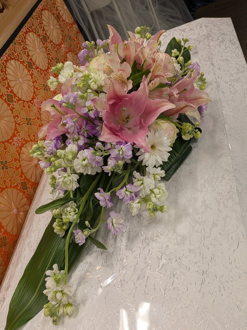 【埼玉県川越市葬儀セレモニーサロン】生花祭壇・生花アレンジ