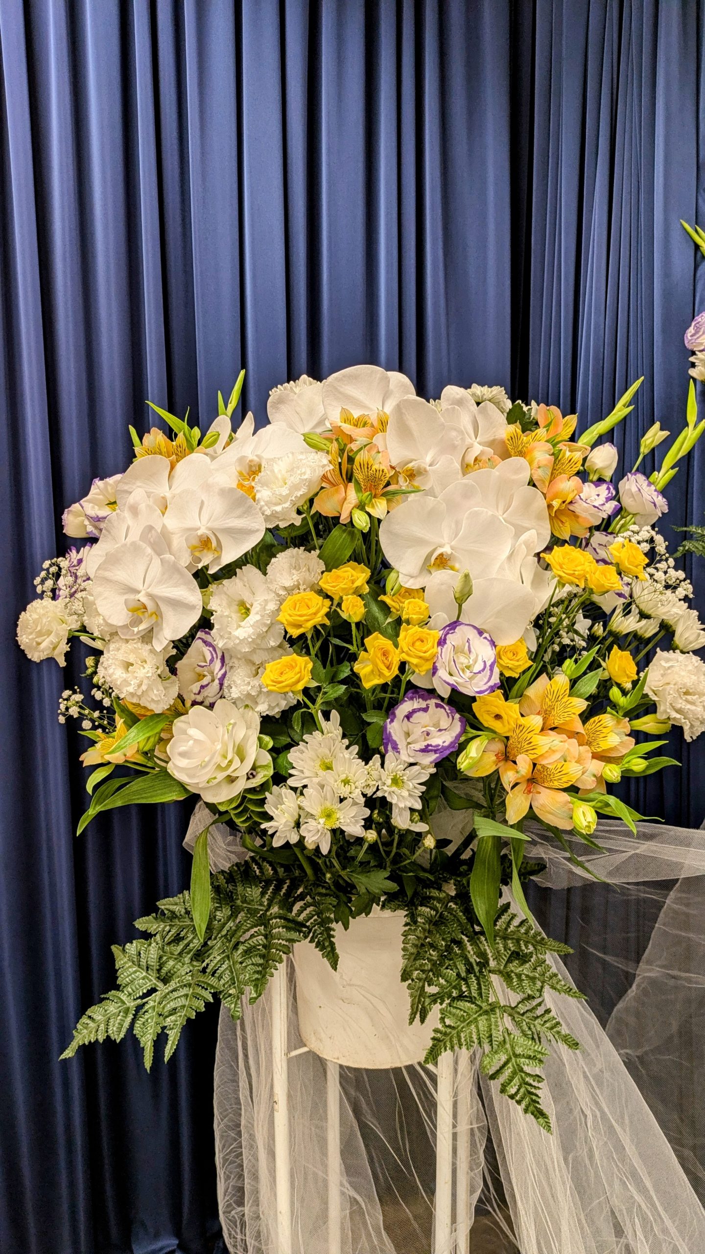 【埼玉県川越市葬儀セレモニーサロン】生花祭壇・生花アレンジ