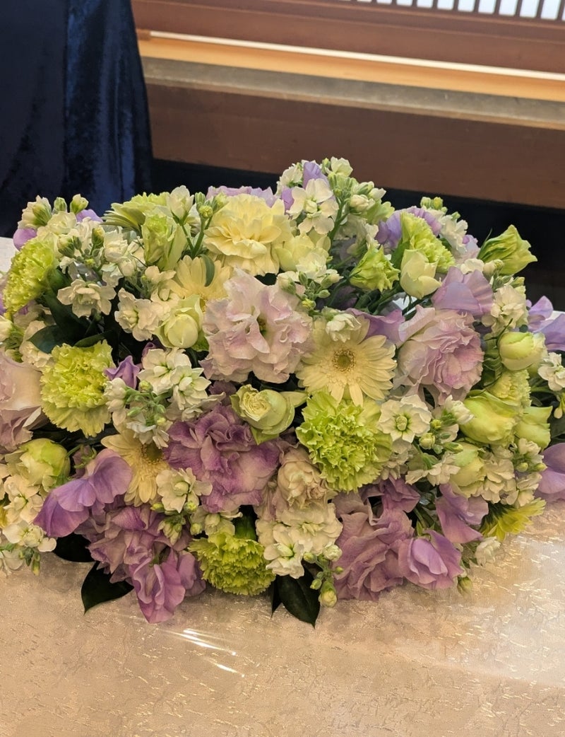 【埼玉県川越市葬儀セレモニーサロン】生花祭壇・生花アレンジ